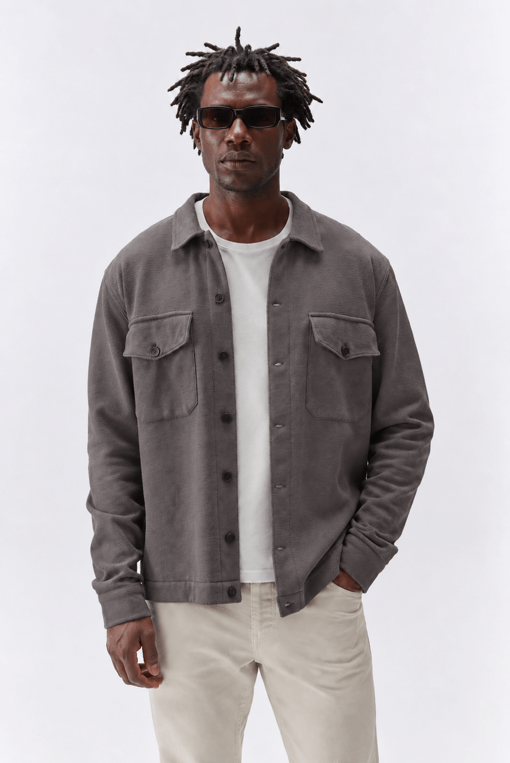 Overshirt Rhone Cinza Escuro